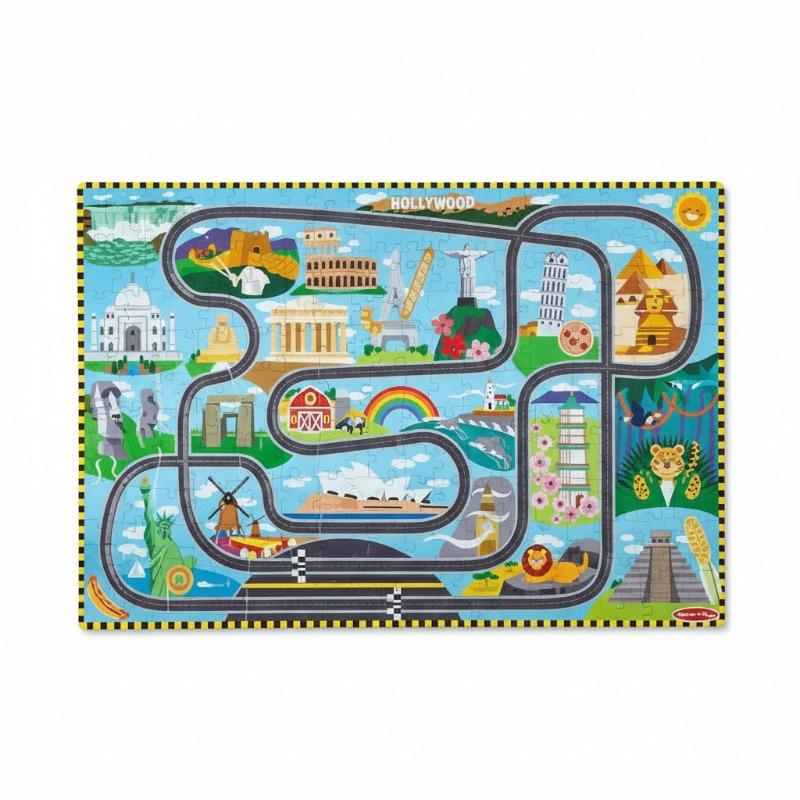 ميليسا آند دوغ — لغز سباق المعالم العالمية المكون من 48 قطعة