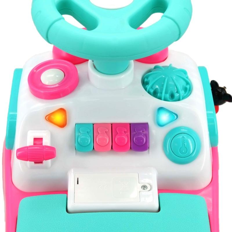 كيدي لاند - سيارة الركوب ديزني ميني ماوس جيرلي بأصوات وأضواء