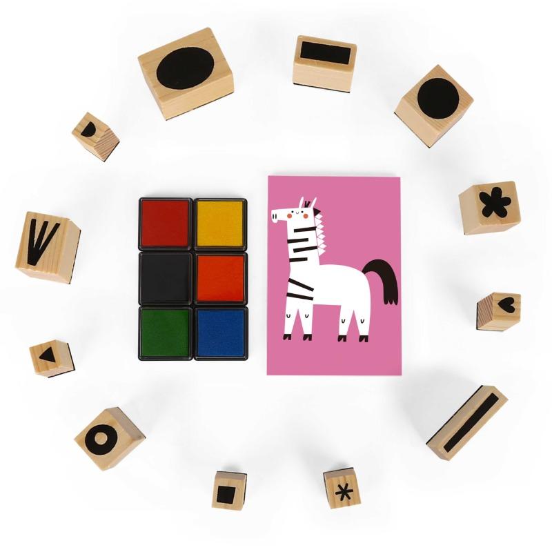 توكي لاند - مجموعة فن الطلاء و الطوابع 19 قطعة