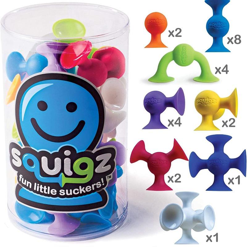 Fat Brain Toys Squigz Starter Set 24-Pieces