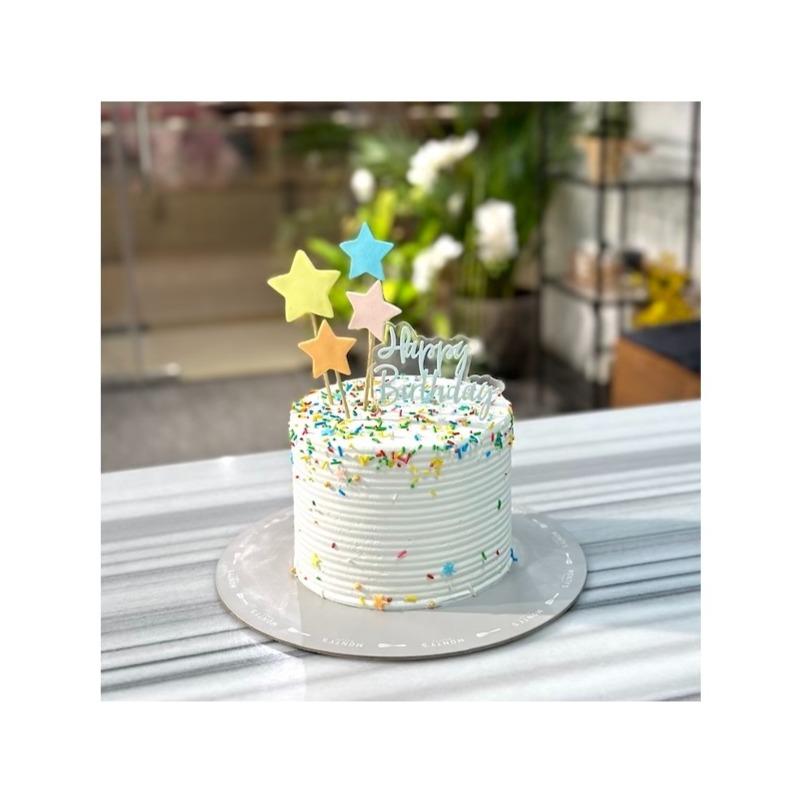 Monty's Colorful Star cake