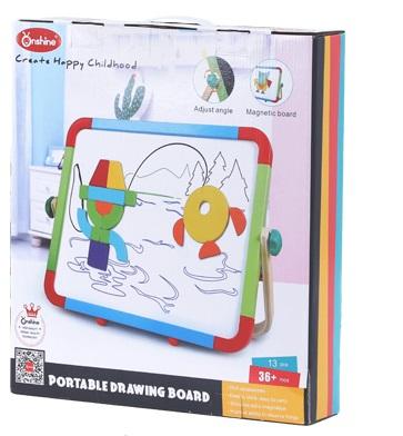 Onshine Portable Drawing Board with Magnets 13 Parts