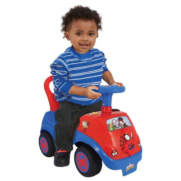 Kiddieland Spiderman kids ride on car