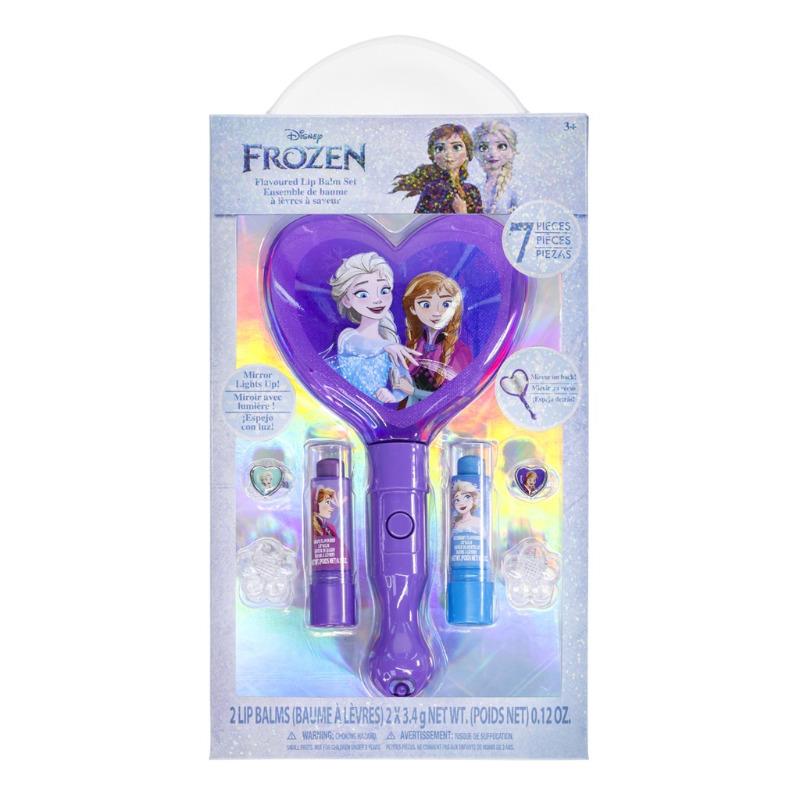 Townley Disney Frozen  Lip Balm With Light Up Mirror Set