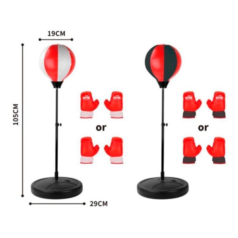 مجموعة ملاكمة ذات قاعدة كبيرة جدًا مقاس 105 سم