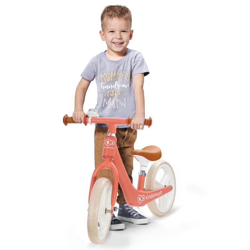 Kinderkraft Fly Plus Balance Bike Magic Coral