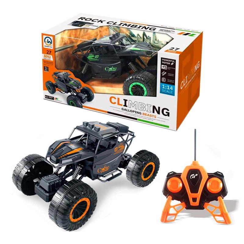 4 Function RC Rock Climbing Car - Multicolor