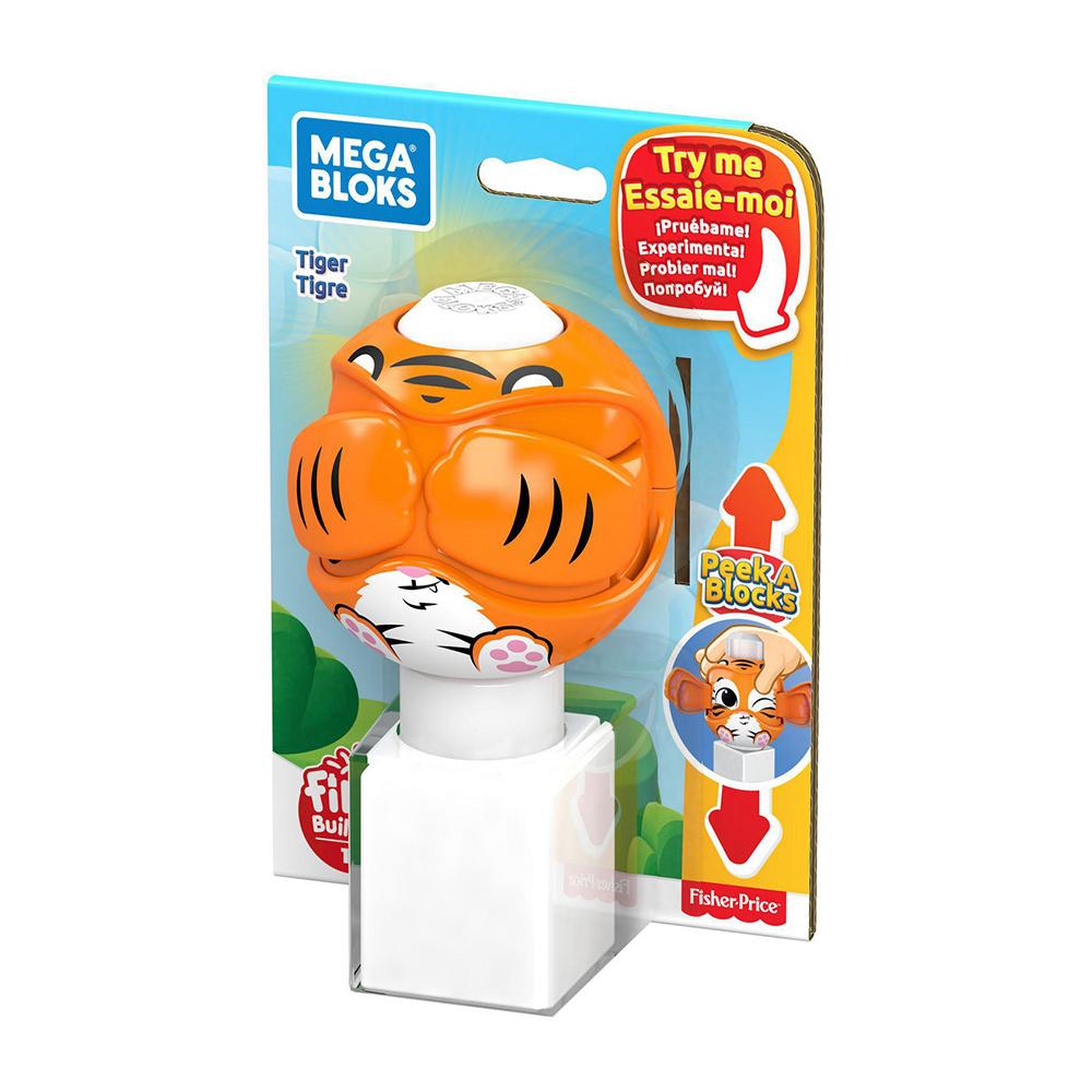 Mega Bloks Peek a Blocks Tiger