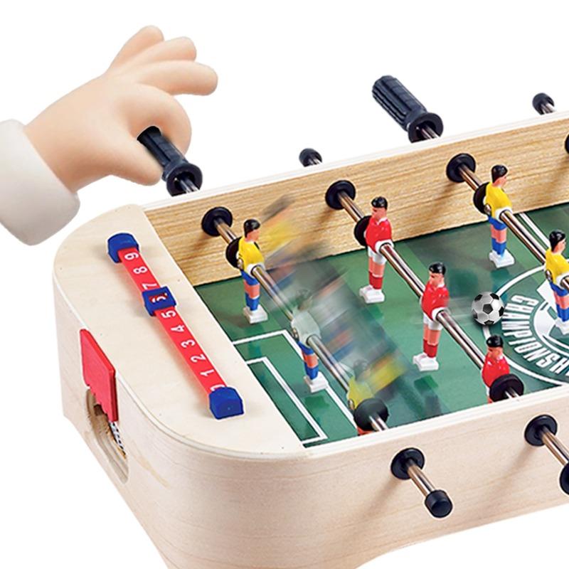 طاولة كرة القدم الخشبية المصغّرة