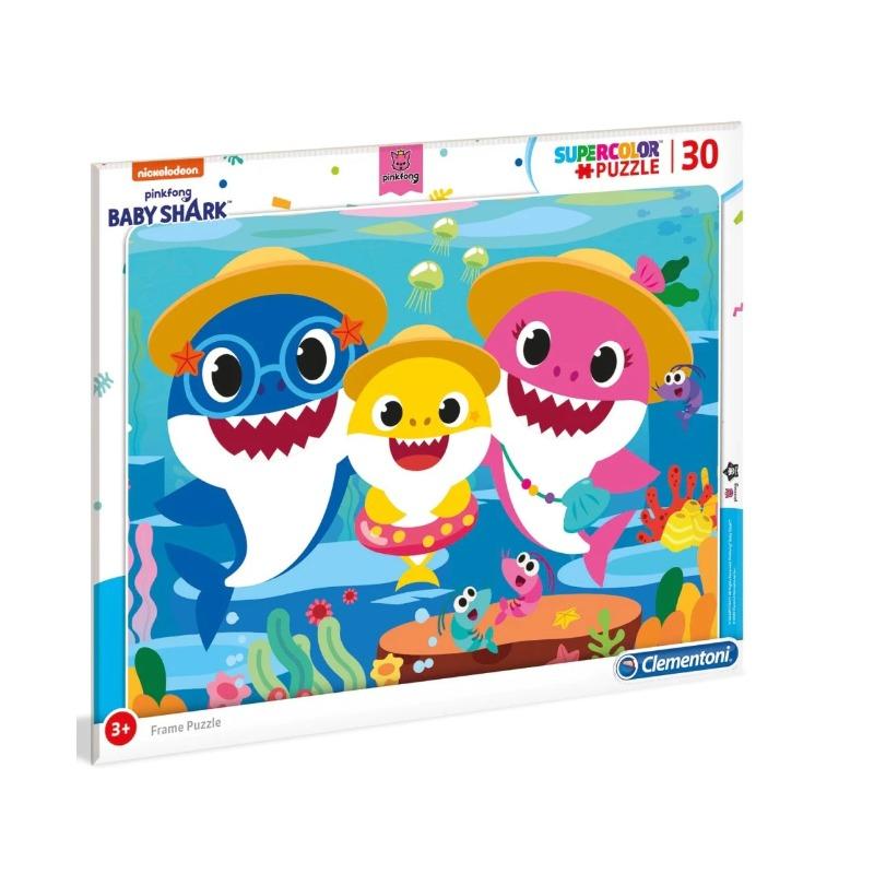 Clementoni Puzzel 30 Frame Baby Shark