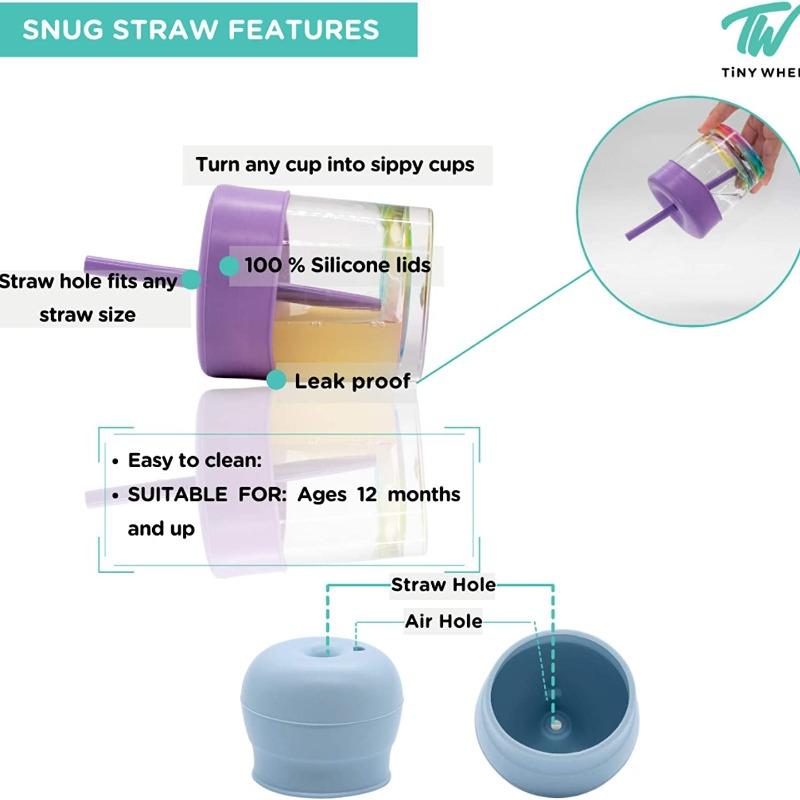 Tiny Wheel Snug Straw Pink And Purple