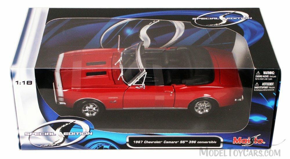 مايستو - سيارة شيفروليه كامارو موديل 1967 لون أحمر