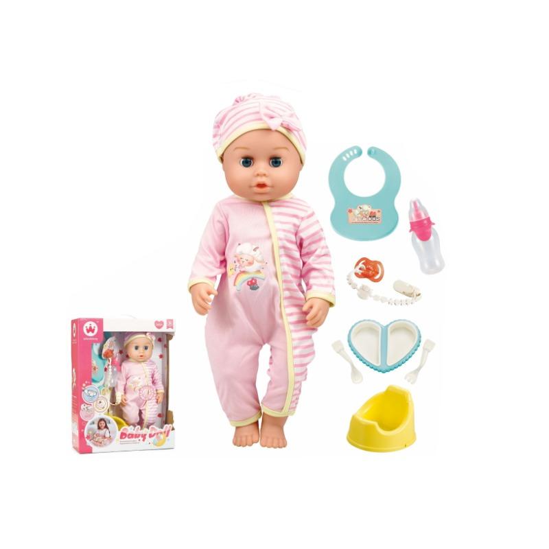 Wandalong Nuturing Baby Doll For Kids 16 Inch