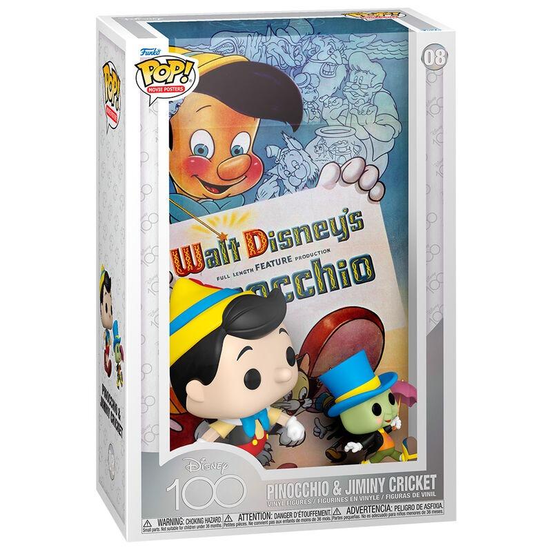 Funko Pop Movie Poster Disney 100th Pinocchio & Jiminy Cricket