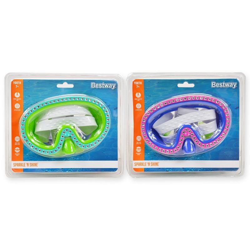 بيست واي - قناع للسباحة سباركل شاين ألوان متعددة