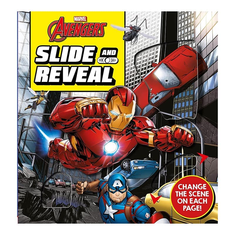 Marvel Avengers Slide and Reveal Activity Book