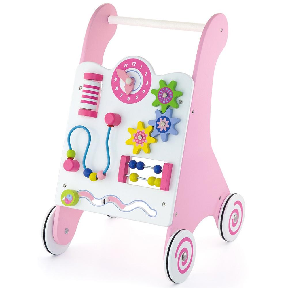 VIGA Activity Baby Walker - Pink