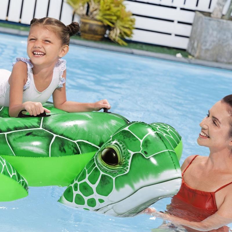 Bestway Turtle Water Pillow Green 153 x 140 x 38 cm