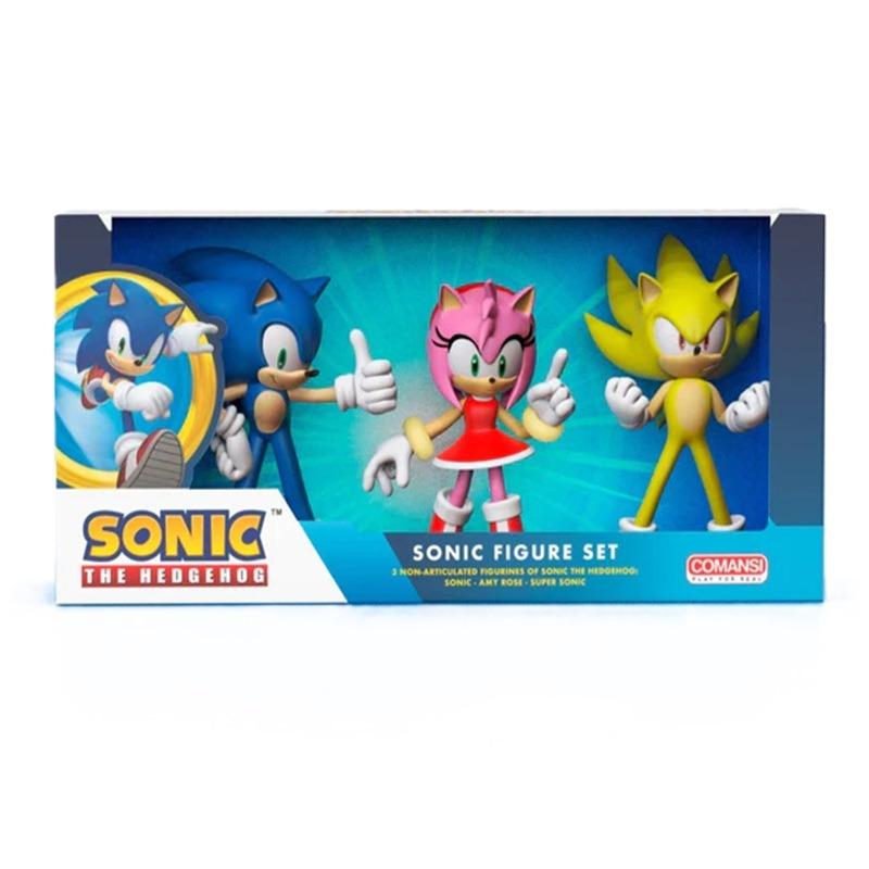 Sonic Action Figures Set Of 3