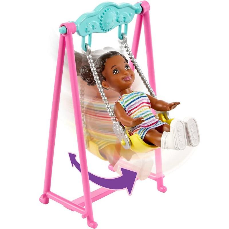 Barbie Skipper Babysitters Bounce House Playset