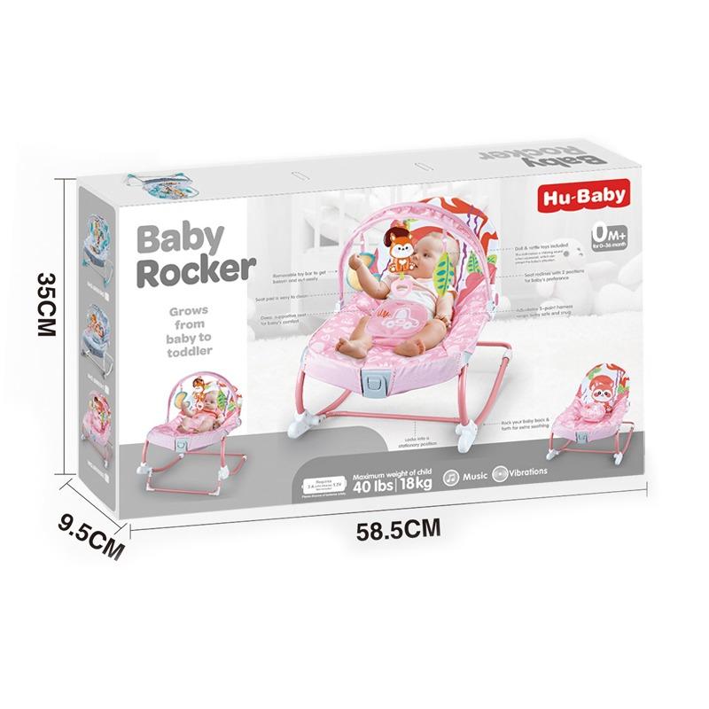 Baby Rocker With Soothing Vibrations With Music