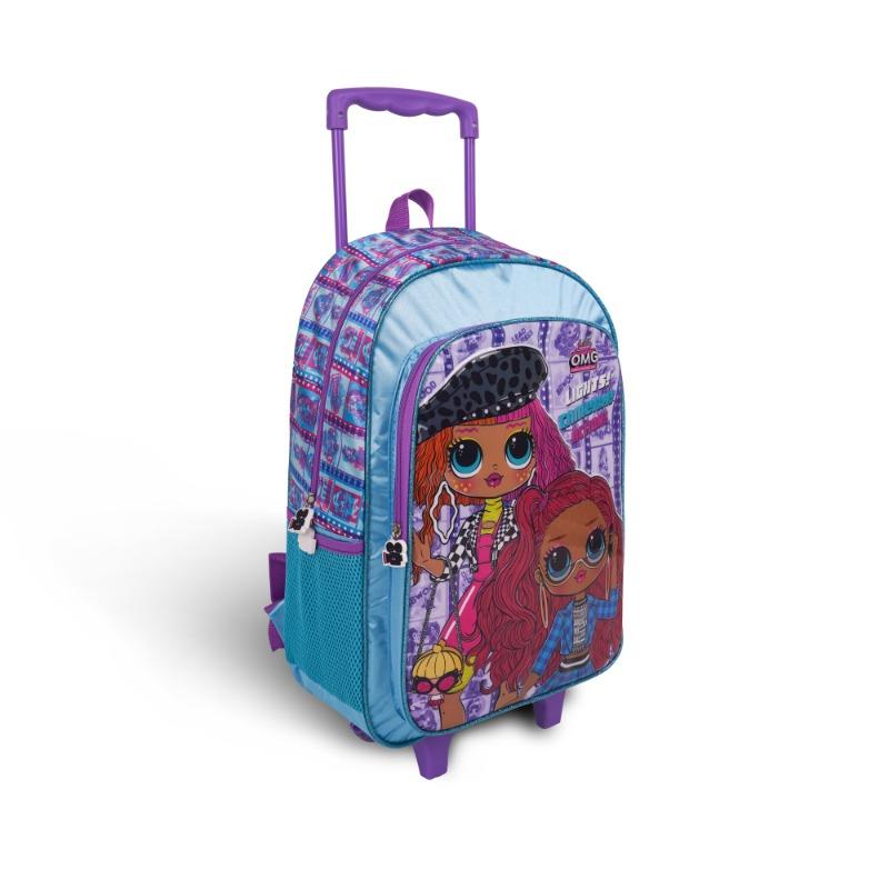 LOL Surprise Queens 3-in-1 Wheeled School Set 18 Inch
