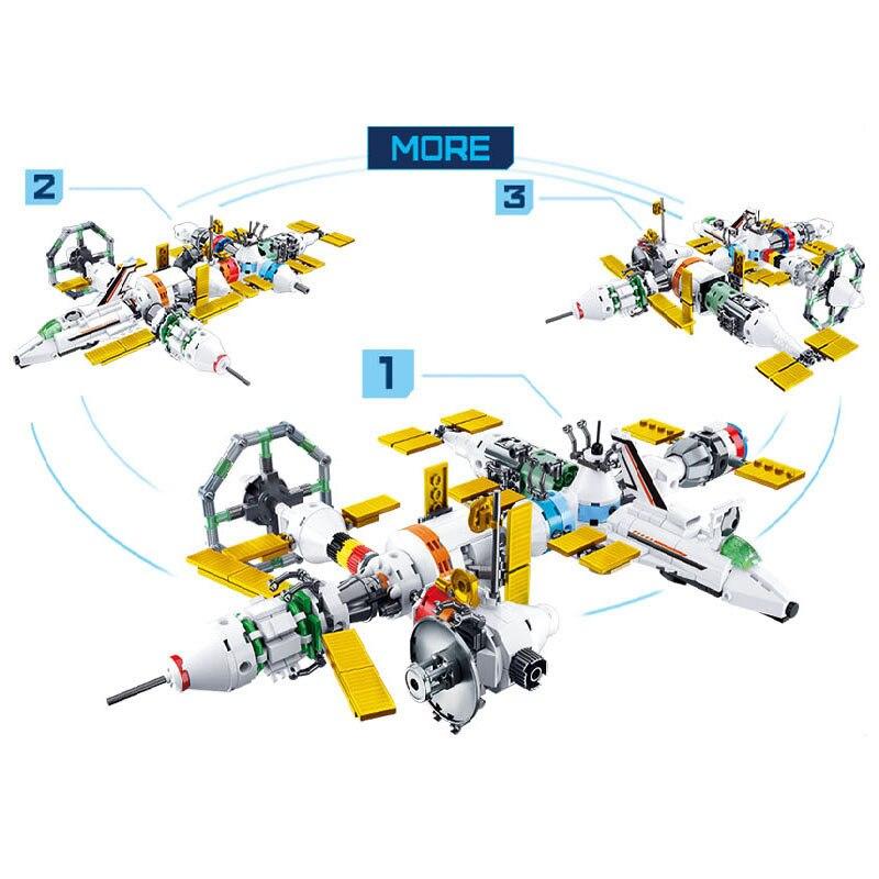 Sluban Space Station Building Kit 8Into1