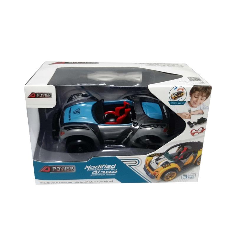 D Power Modified Die Cast Metal Pull Back Car