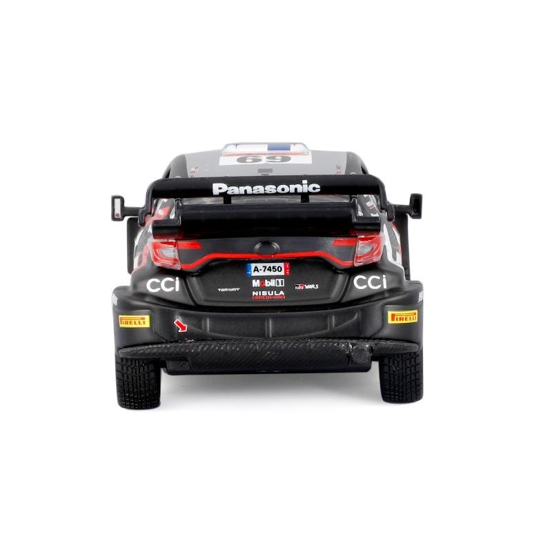 Bburago Toyota GR Yaris Rally1 Hybrid WRC 2024 Rovanperä #69 1:43 Die-Cast Model