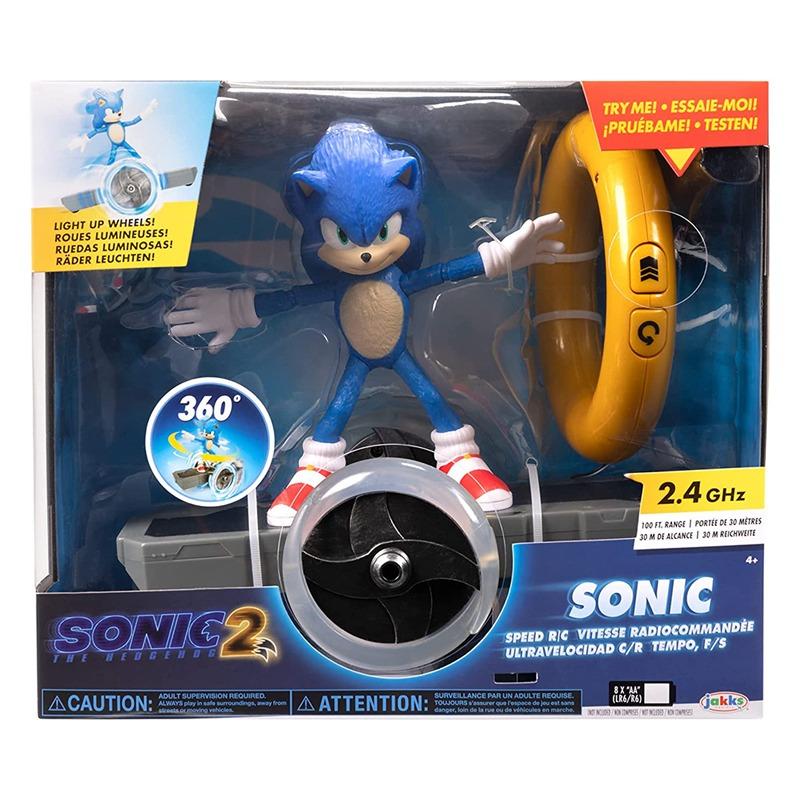 Sonic The Hedgehog Sonic Figure With Speed RC Vehicle