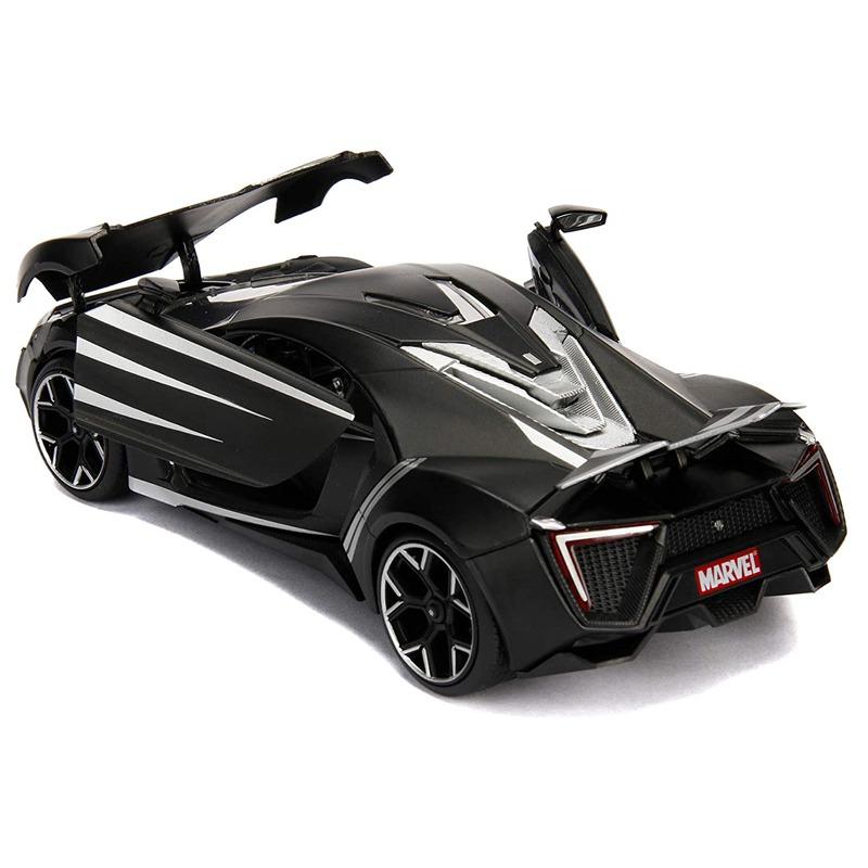 Marvel Avengers Lykan Hypersport With Black Panther Figure