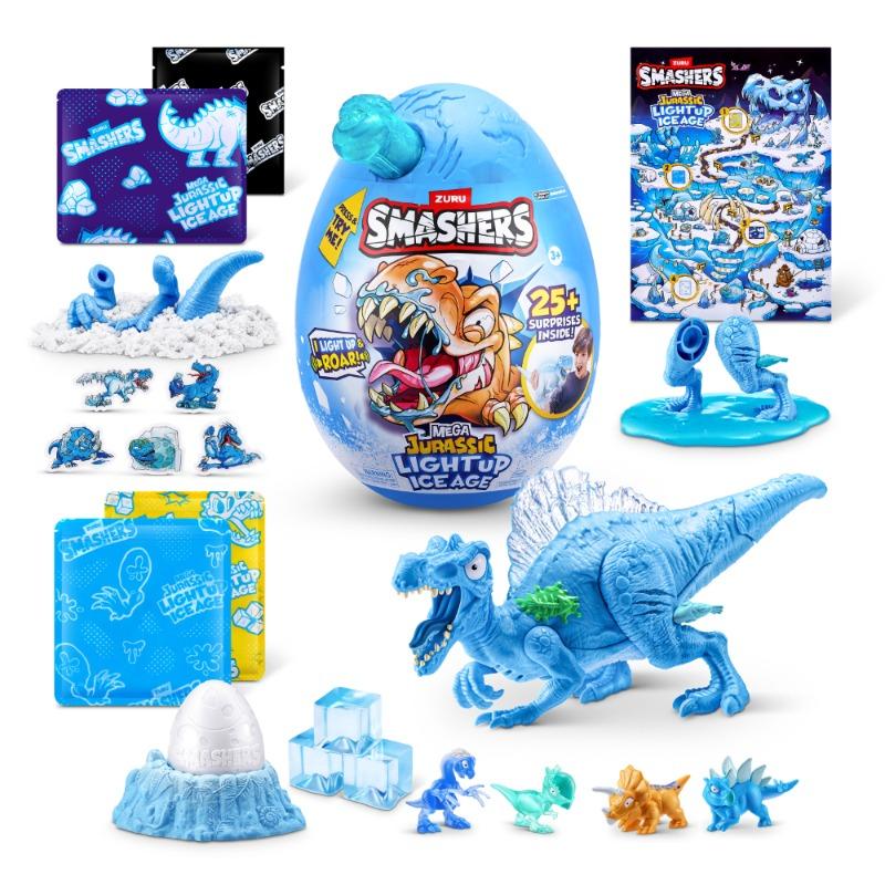 Smasher Dino Ice Age Light Up Mega Egg (S1)