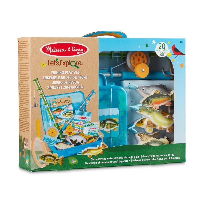 Melissa And Doug - Let’s Explore Fishing Play Set – 21 Pieces