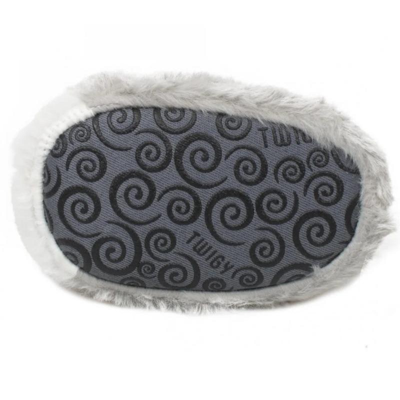 Twigy Gray Rabbit Slipper Size 26-27