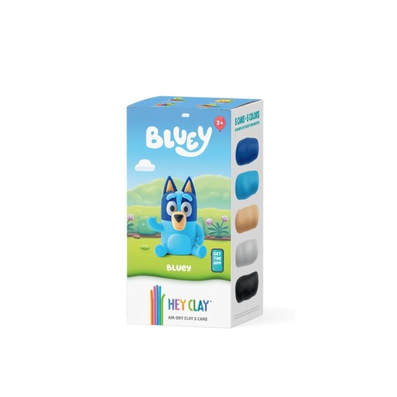 Hey Clay Blue Colorful Modeling Air Clay - 5 Cans