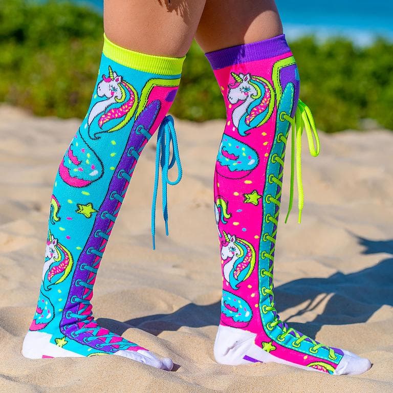 Madmia Unicorn Socks With Strings - Medium