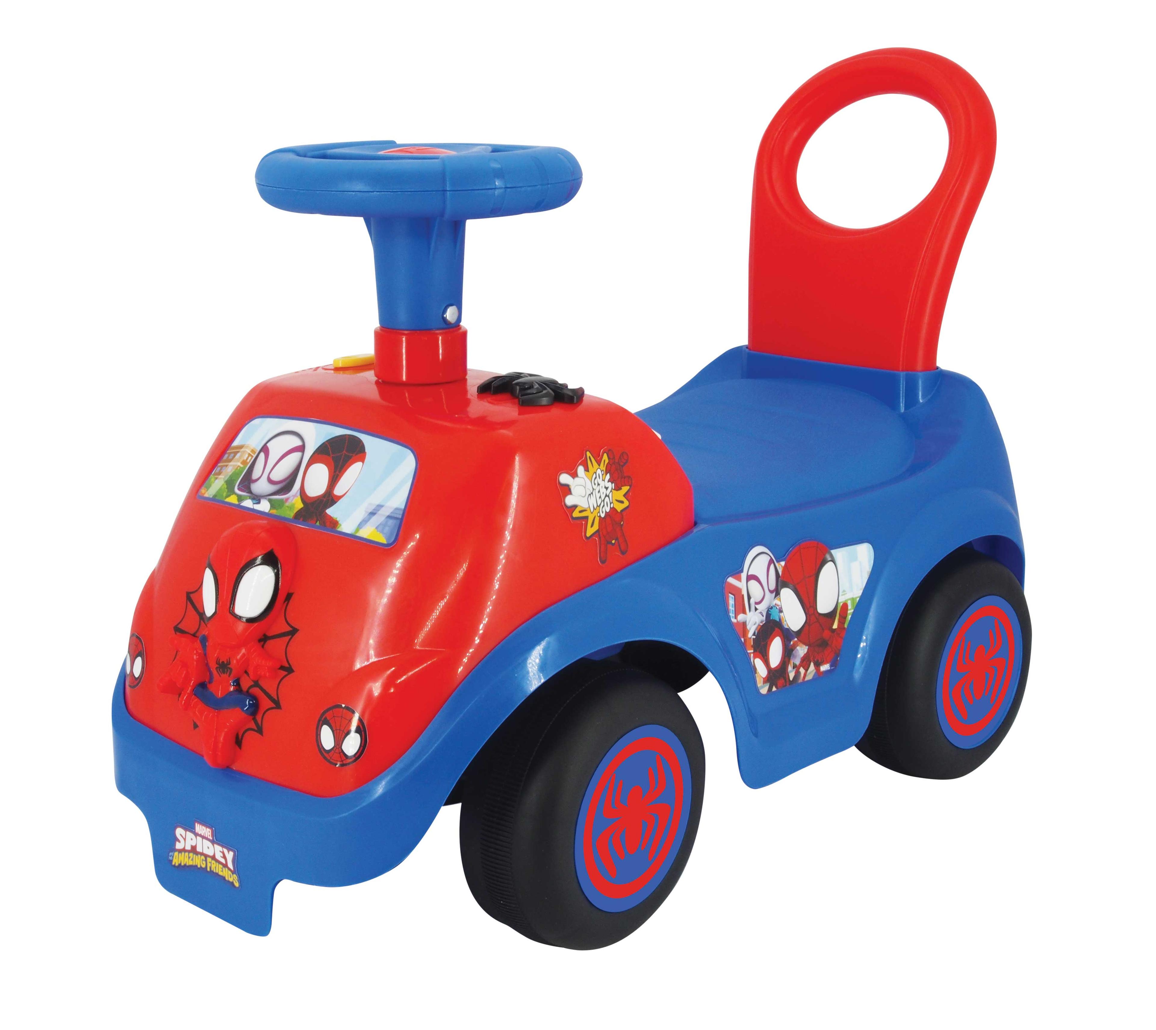 Kiddieland Spiderman kids ride on car