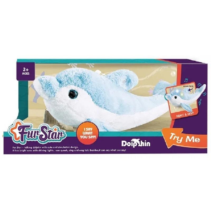 Fur Star Talking Dancing And Singing Plush Dolphin
