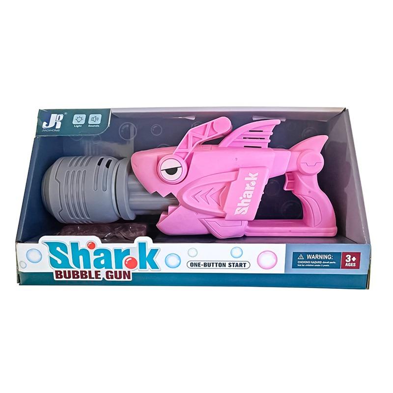 Electric Shark Bubble Gun with Light And Music