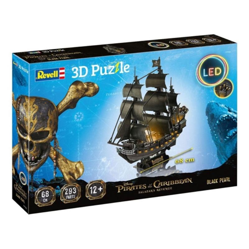 Revell 3D Puzzle Black Pearl LED Edition