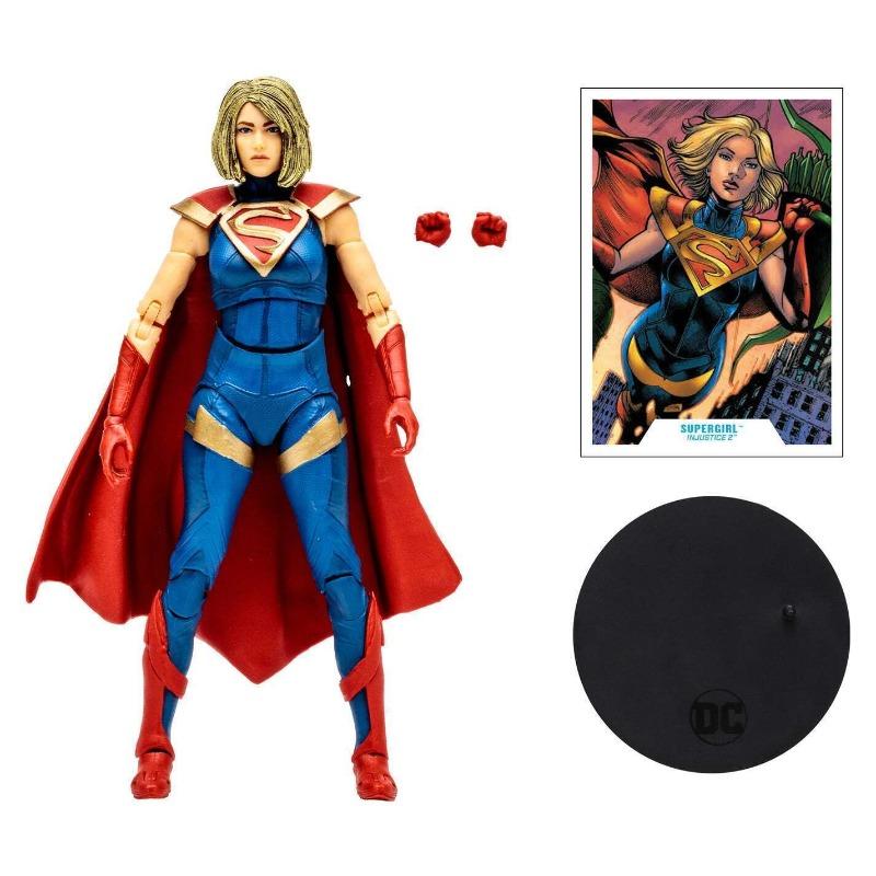 DC Multiverse Injustice2 - Batman, Dr Fate And Supergirl Action Figure Set