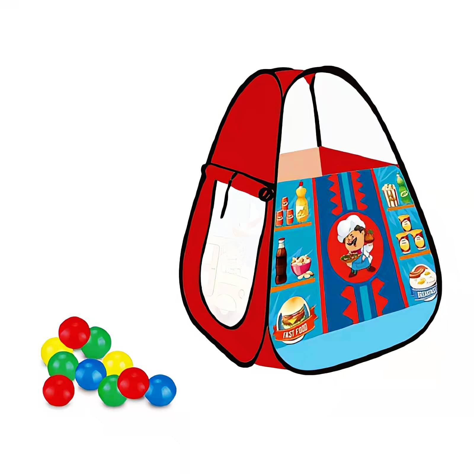 Meying Chef Play Tent Ball House - 100 Balls
