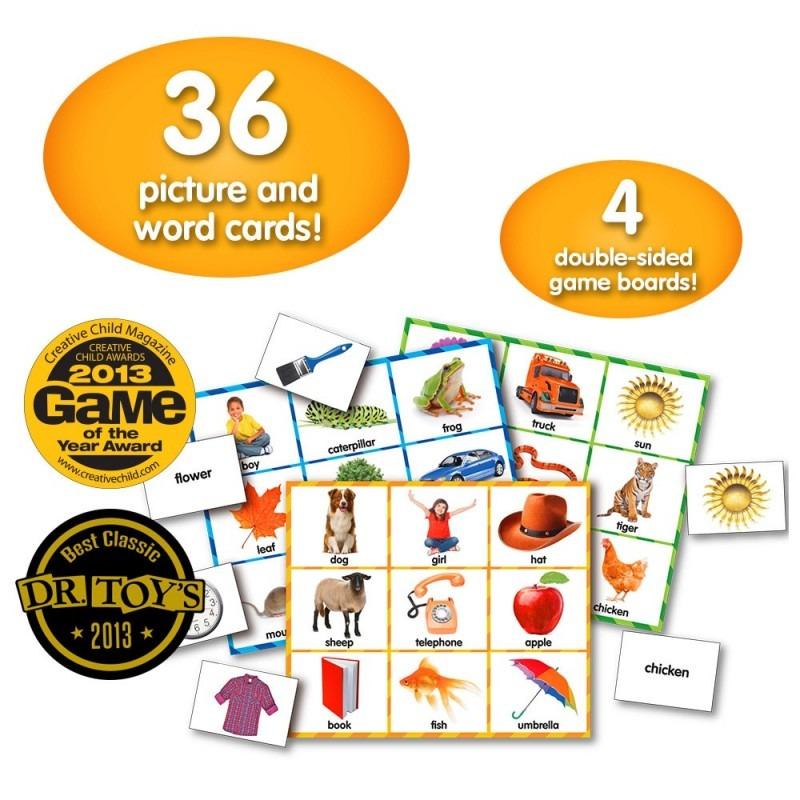 Match It Picture Word Bingo
