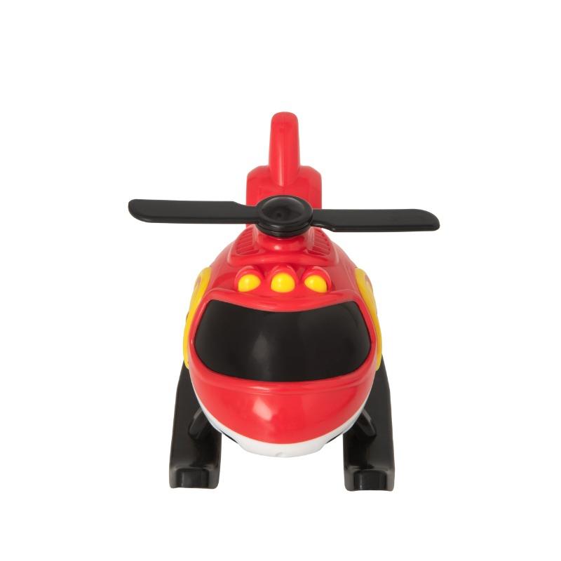 Teamsterz Construction Trucks Fire Helicopter Toy - Rescue Vehicle Playset