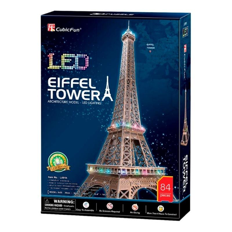 CubicFun - Eiffel Tower 3D Puzzle
