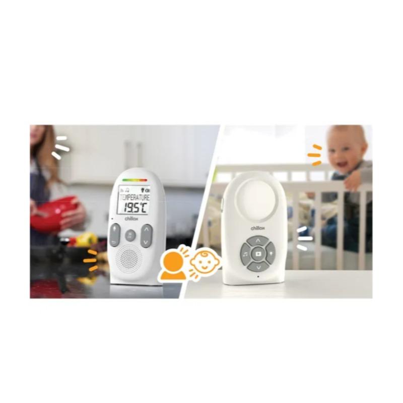 Baby Audio Monitor with Display & Night Light
