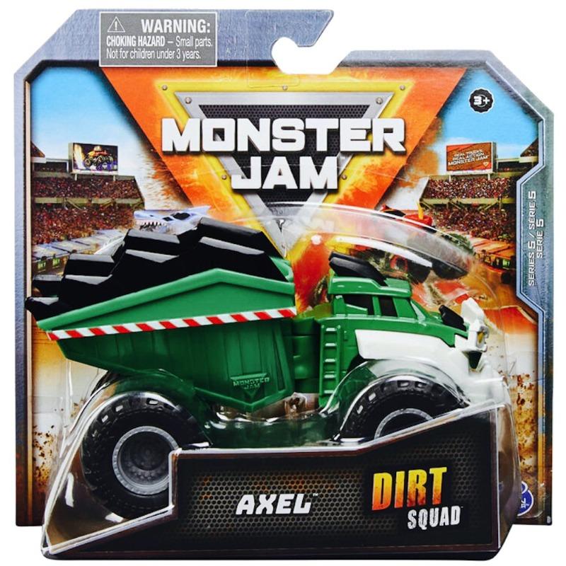 Monster Jam Digger Scoopz Blue Dirt Squad