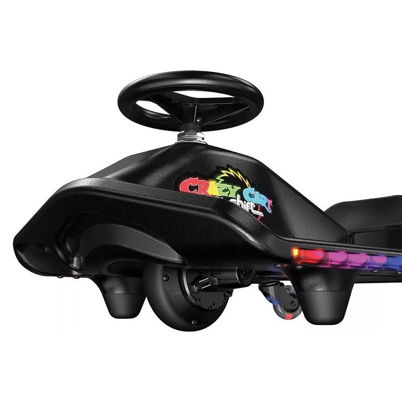 رازور - سيارة كريزي كارت شيفت لايت شو لون أسود