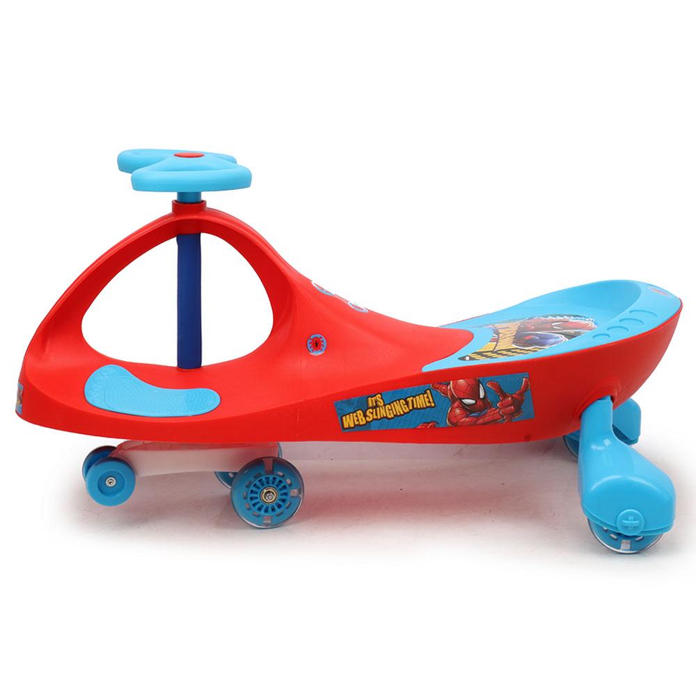 Spiderman Ride On Swing Car
