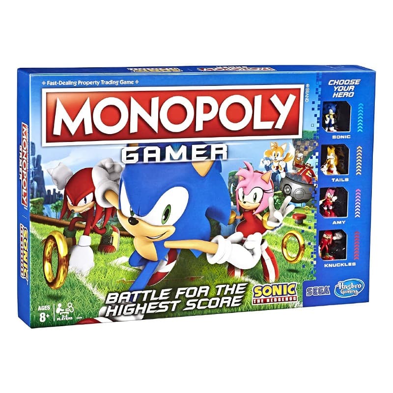 Sonic The Hedgehog Monopoly Gamer Edition Board Game